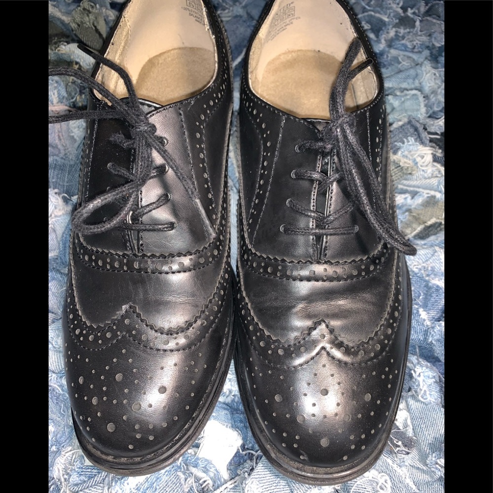 Black Loafers lace up
